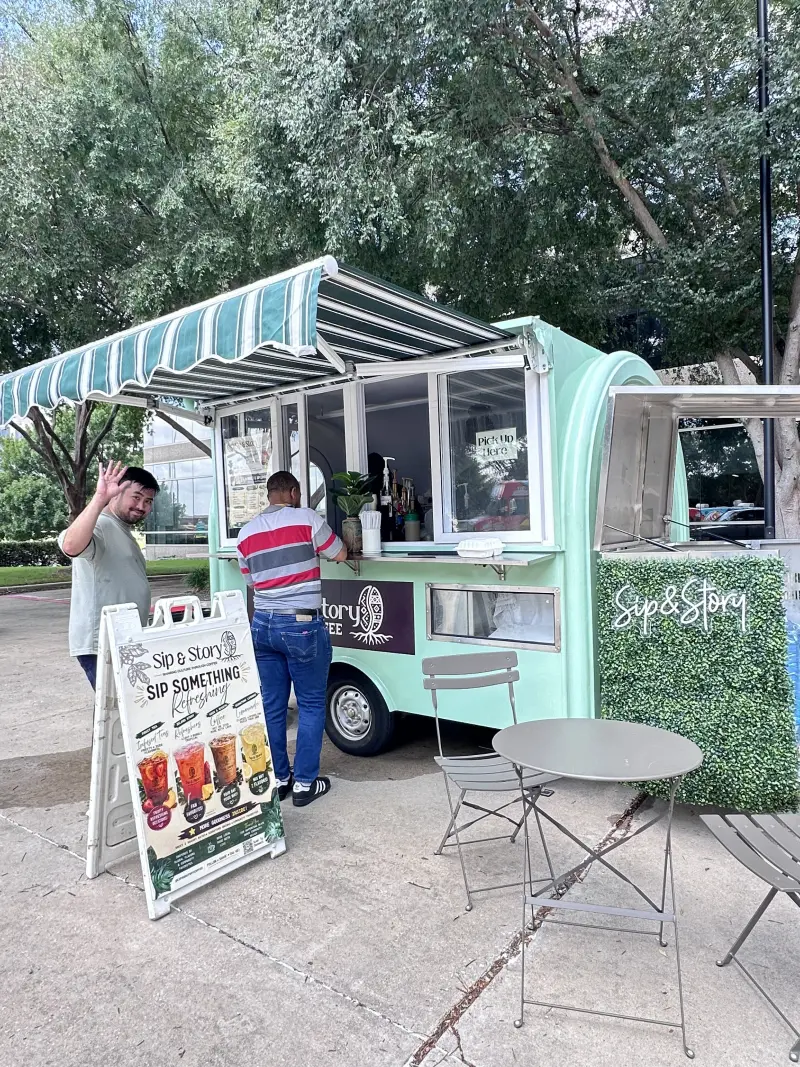 Sip & Story Coffee food truck