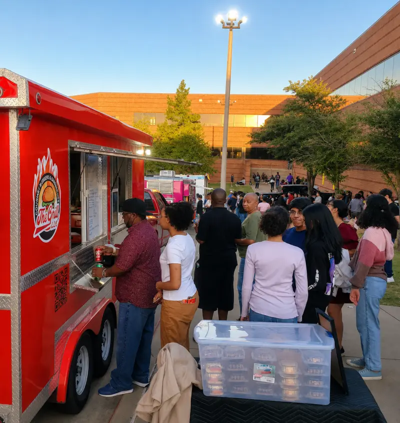 The Dennis' Grill food truck