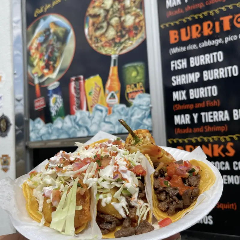 Baja King Fish Tacos food truck