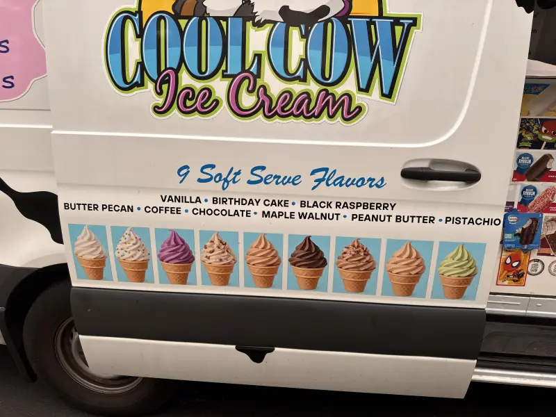 Cool Cow novelty ice cream food truck