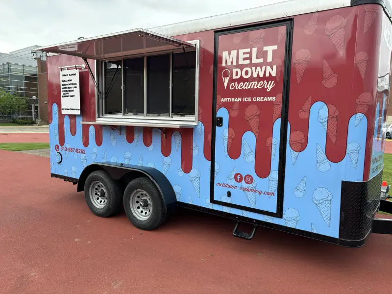 Meltdown Creamery food truck