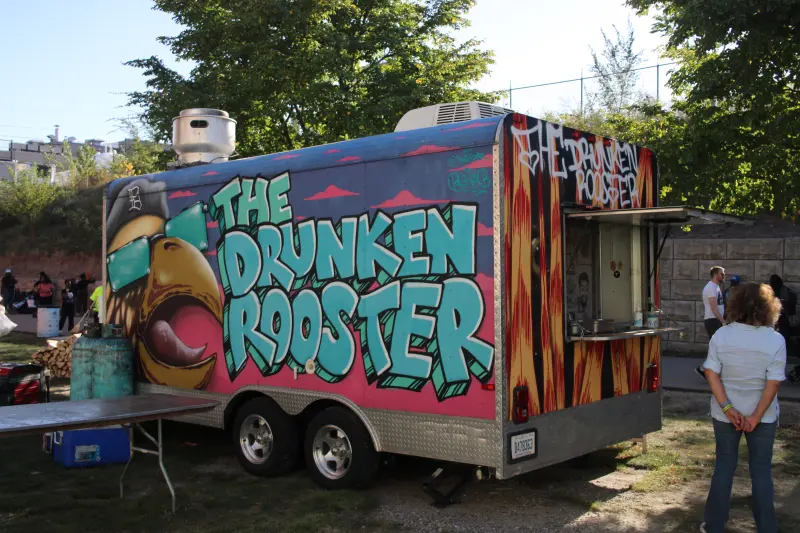 The Drunken Rooster food truck