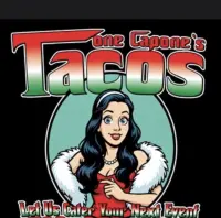 Tone Capones Tacos Food Truck Logo