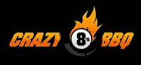 Crazy 8's BBQ and More Food Truck Logo