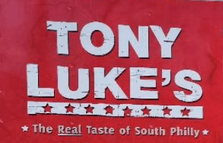 Tony Luke's Food Truck Logo
