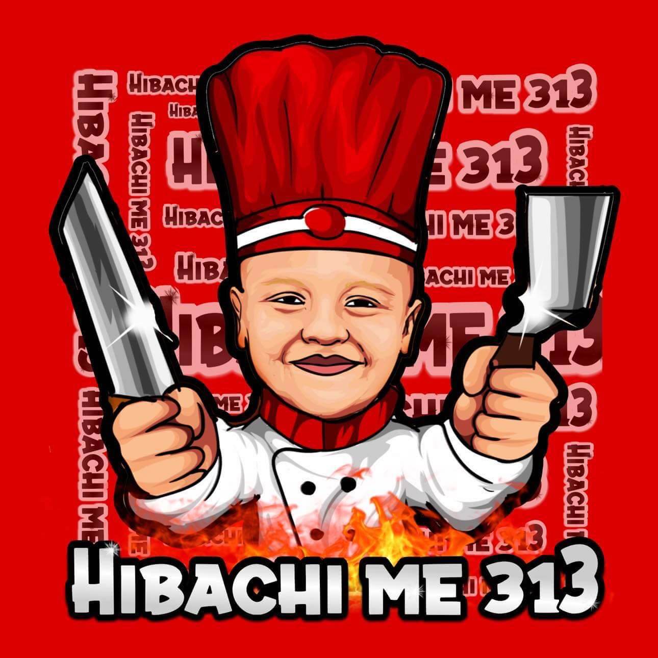 Hibachi-Me-313 Food Truck Logo