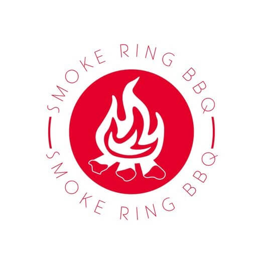 Smoke Ring BBQ Food Truck Logo