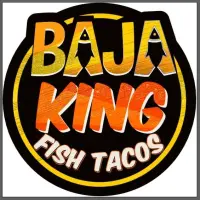Baja King Fish Tacos Food Truck Logo