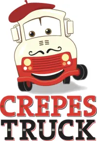 Crepes Truck Food Truck Logo