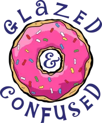 Glazed & Confused - Fresh Mini Donuts and Ice Cream Food Truck Logo