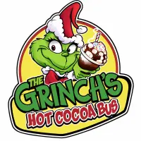 Grinch's Hot Cocoa Food Truck Logo