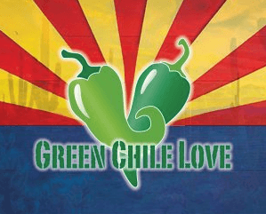 Green Chili Love Food Truck Logo