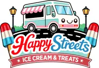 Happy Streets Ice Cream & Treats Food Truck Logo
