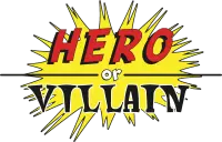 Hero or Villain Food Truck Logo