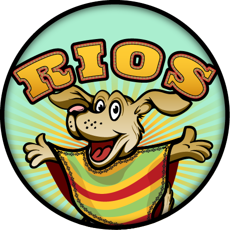Rios Taco Shack Food Truck Logo