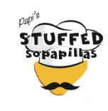 Papi's Stuffed Sopapillas Food Truck Logo