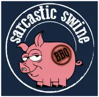Sarcastic Swine BBQ Food Truck Logo