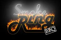Smoke Ring BBQ Food Truck Logo