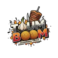 Toum Boom Food Truck Logo