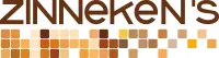 Zinneken's Belgian Waffle truck Food Truck Logo