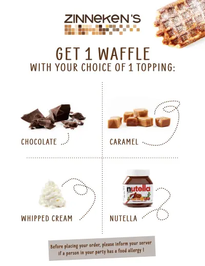 1 Topping menu