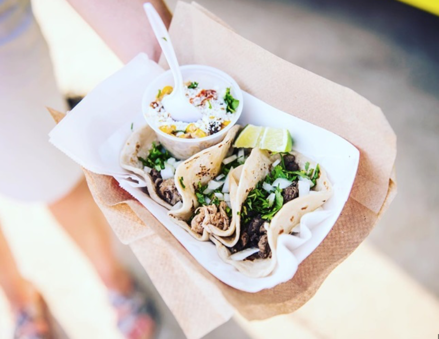 3 Taco Plate with side of Elote