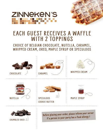 2 Topping menu