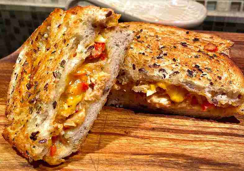 Lobster & Shrimp Grilled Cheese