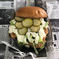Southern Fried Chicken Sandwich with Fries