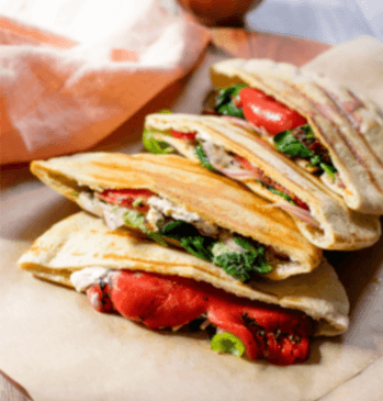 Grilled Veggie Pita
