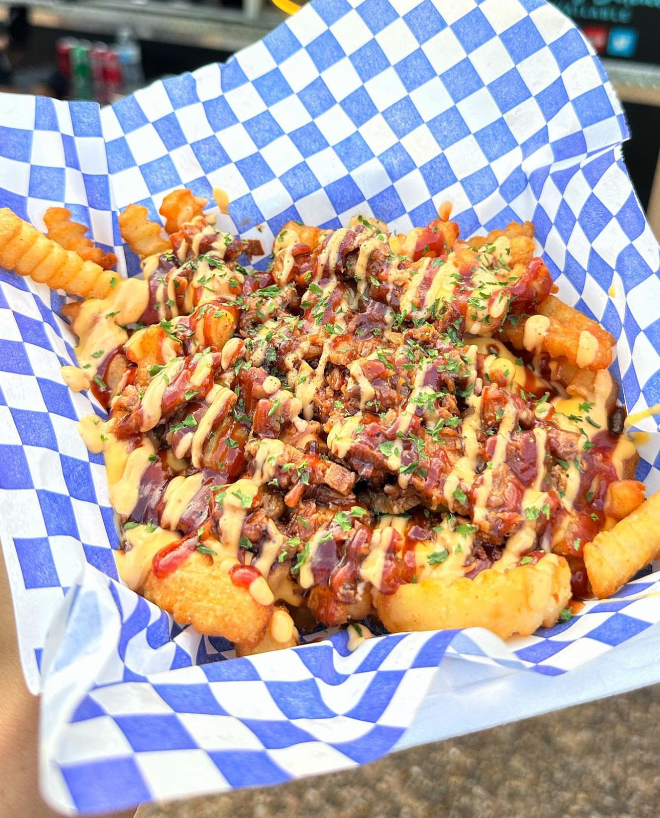 Loaded BBQ Brisket Fries