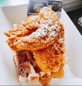The Classic Chicken and Waffles