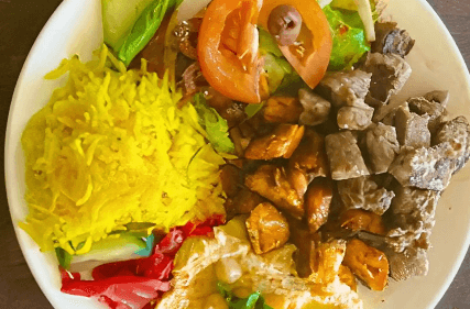 Chicken and Lamb plate