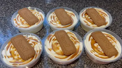 Biscoff Banana Pudding Cup