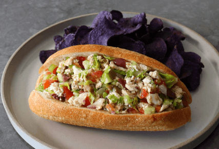 Chopped Chicken Sandwich