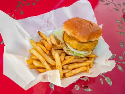 Classic burger & fries package