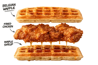 Fully Loaded Potato Waffle
