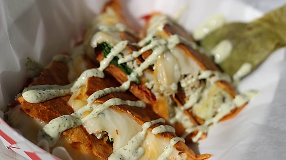 Pesto Chicken Quesadilla