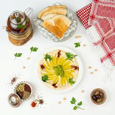 Hummus With Pita
