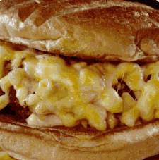 Loaded Mac n Cheese Burger
