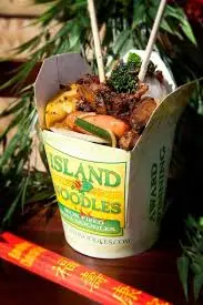Island Noodles With Teriyaki Chicken (16 oz)