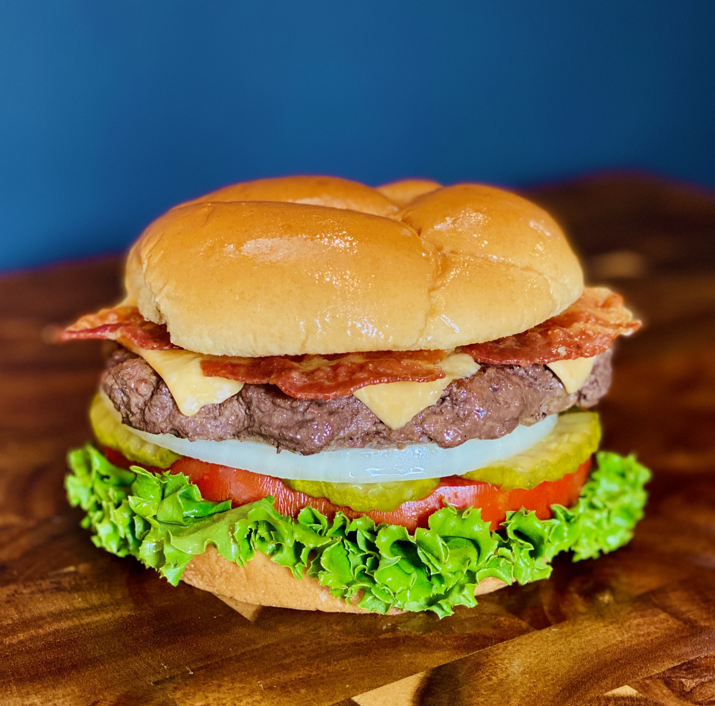 Bacon cheeseburger