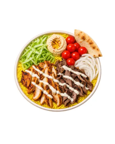 Mixed Shawarma Bowl