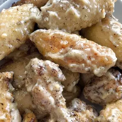 Parmesan Garlic Wing Platter