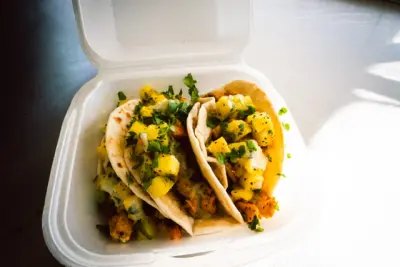 Pineapple Or Mango Tacos