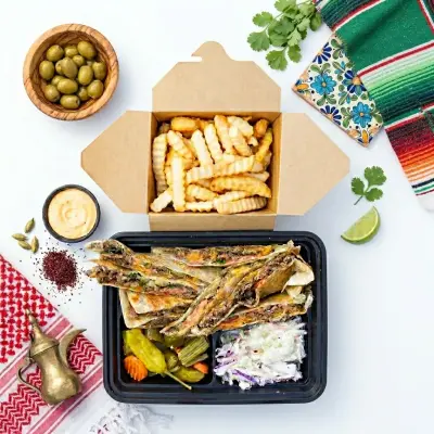 Shawarma Quesadilla Platter