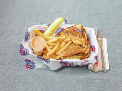 Triple Play Grilled Cheese