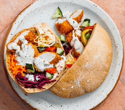 Schnitzel Pita