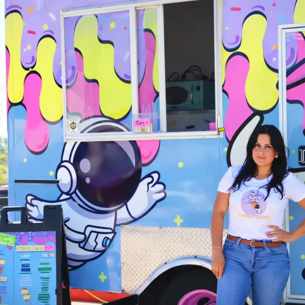 Ximena miller - owner of Sweet Space Ice Cream