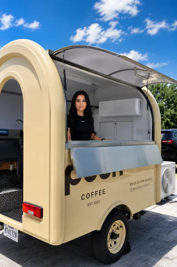 Michelle Arias - owner of Pour Coffee